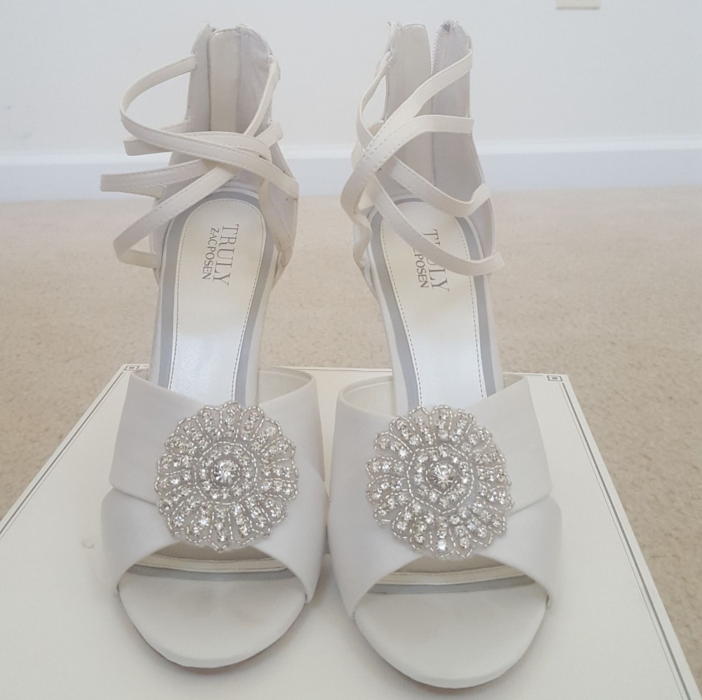 Ivory Wedding/prom high heels